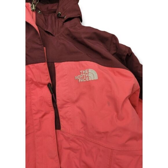 The North Face Hyvent Hooded Dual Layer Lined Rain Zip Jacket Womens Medium - Picture 7 of 11